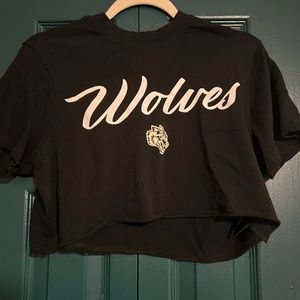 DARC SPORT black cropped top SMALL